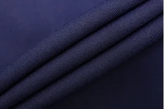 Поливискоза костюмно-плательная MAX MARA Тёмно-синяя MM H63/4 LL50 15042530