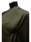 Хлопок сатиновый рубашечно-плательный MAX MARA Тёмно-зелёный хаки MM H4/5 С30 15042531