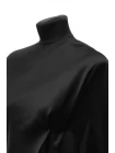 Атлас вискозный плательно-блузочный MAX MARA Черный MM H22/1 j77 15042548