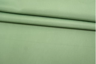 ОТРЕЗ 1 М  Крепдешин шёлк с ацетатом Max Mara Зелёный шалфей MM (18) 15042562-2