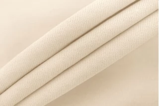 Трикотаж хлопковый кулирка LORO PIANA Светлый персиково-бежевый KZ H38/5 S20 5042545