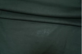 ОТРЕЗ 1 М  Трикотаж хлопковый кулирка тонкий Тёмно-зелёный KZ H38/7 R50 (8)  7052527-1