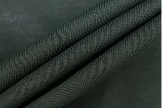 Трикотаж хлопковый кулирка тонкий Тёмно-зелёный KZ H38/7 R50 7052527
