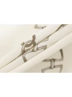 Вискоза креповая MAX MARA Цепи на молочном MM H21/1 i10 1102520