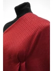 Купра плательная жаккардовая MAX MARA Бордовые ромбы MM H24 O70 1102521