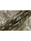 Креп-шифон вискозный MAX MARA Цветы на зелёном MM H22/3 i10 1102528