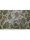 Креп-шифон вискозный MAX MARA Цветы на зелёном MM H22/3 i10 1102528