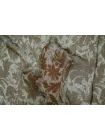 Креп-шифон вискозный MAX MARA Цветы на зелёном MM H22/3 i10 1102528