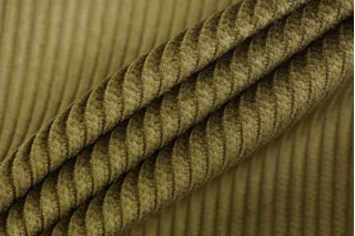 Вельвет хлопковый костюмный MAX MARA Зелёный MM H18 K33 1102588