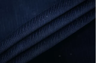 Микровельвет костюмно-плательный MAX MARA Тёмно-синий MM H18/3 К22 1102593