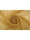 Креп-шифон шелковый MAX MARA Пастельный горчично-жёлтый H28/2 O10 MM 30092536