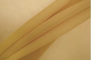 Креп-шифон шелковый MAX MARA Пастельный горчично-жёлтый H28/2 O10 MM 30092536