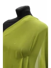 ОТРЕЗ 1,3 М Креп-шифон шелковый MAX MARA Зелёное яблоко (18) 30092540-1