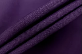 Крепдешин шёлк с ацетатом плательно-блузочный MAX MARA Тёмный сливово-фиолетовый MM H30/1 M10 30092544