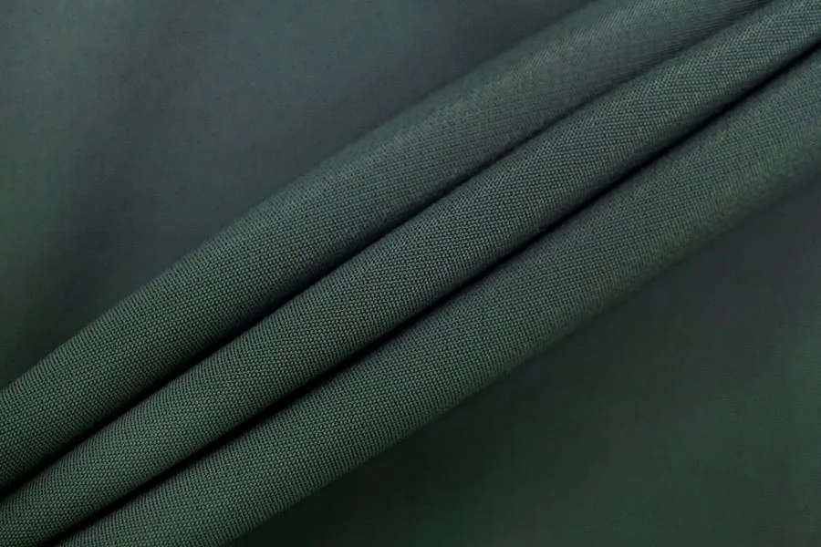 Крепдешин шёлк с ацетатом плательно-блузочный MAX MARA Тёмный изумрудный MM H30/2 O50 30092584