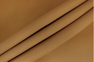 Крепдешин шёлк с ацетатом плательно-блузочный MAX MARA Бежевый кэмел MM H30/4 O40 30092590