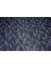 Шифон шёлковый MAX MARA Птицы на тёмно-синем MM H28/1 N50 1102502