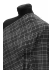 Костюмная поливискоза в клетку MAX MARA Серая MM H64 G50 1102541