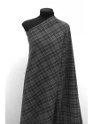 Костюмная поливискоза в клетку MAX MARA Серая MM H64 G50 1102541