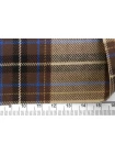 Хлопок рубашечный в клетку MAX MARA Бежево-коричневый MM Н6 B60 1102570