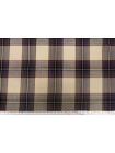 Хлопок рубашечный в клетку MAX MARA Бежево-коричневый MM Н6 B60 1102570