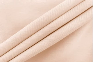 Трикотаж хлопковый кулирка SIMONETTA Светло-персиковый H38/5 Р10 20082521