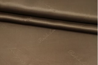Подкладочная купра жаккардовая стрейч Ralph Lauren Кофейная BL H51 U33 30062514