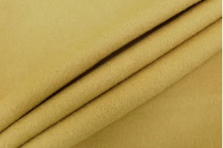 Драп шерстяной пальтово-костюмный MAX MARA Пастельно-горчичный MM H55/1 CC10 30092517