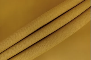 Крепдешин шёлк с ацетатом плательно-блузочный MAX MARA Горчица MM H30/4 O40 30092524