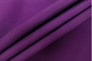 Крепдешин шёлк с ацетатом плательно-блузочный MAX MARA Сливово-фиолетовый MM H30/1 O40 30092526