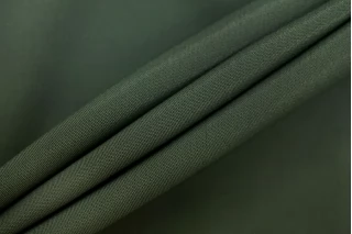 Крепдешин шёлк с ацетатом плательно-блузочный MAX MARA Приглушённый зелёный MM H30/2 O50 30092532