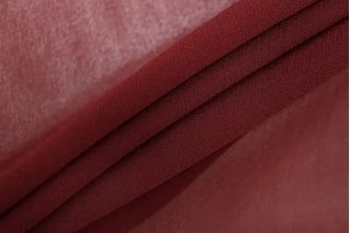 Креп-шифон шелковый MAX MARA Бургунди H28/2 O10 MM 30092534