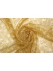 Шифон шёлковый MAX MARA Абстракция горчичная MM H28/1 N50 30092542