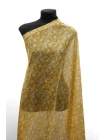 Шифон шёлковый MAX MARA Абстракция горчичная MM H28/1 N50 30092542