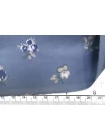 Шёлковый твил MAX MARA Цветы на серо-голубом MM H31 N30 30092545