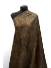 Шёлковый твил MAX MARA Восточные мотивы в коричневых тонах MM H31 N30 30092549