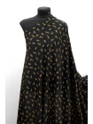Крепдешин шёлковый Max Mara Гепарды на чёрном MM H31 N30 30092555