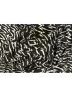 Крепдешин шелковый MAX MARA Абстракция чёрно-молочная MM H28/1 N40 30092578