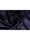 Атлас шёлковый MAX MARA Цветы чёрные на тёмно-синем MM H31 N30 30092582