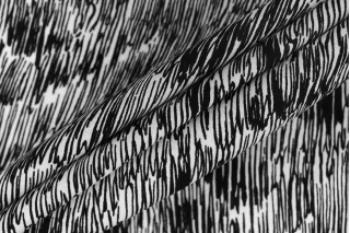 Хлопок рубашечный MAX MARA Черно-белая абстракция MM H00 EE22 3102548