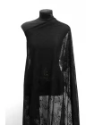 Гипюр стрейч с хлопком MAX MARA Чёрный MM H00 EE10 3102552