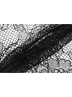 ОТРЕЗ 1,55 М Гипюр с ресничками MAX MARA Чёрный MM (10) 3102553-1