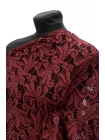 Кружево хлопковое Max Mara Бордовое MM H35 O44 3102555