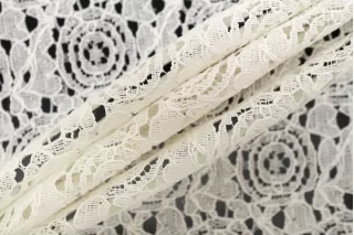 Кружево хлопковое Max Mara Молочное MM H00 FF01 3102556