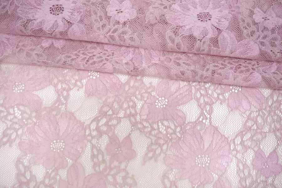 Гипюр КУПОН MAX MARA Нежный розово-лиловый MM H35 О22 3102557