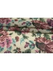 Батист хлопок с шёлком MAX MARA Цветы MM H2/3 N50 31092515