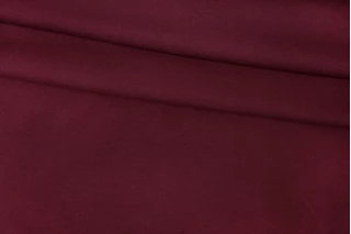 ОТРЕЗ 1 М ДЕФЕКТ Трикотаж хлопковый кулирка Бордовый CVC (ДФ3) 11122445-3
