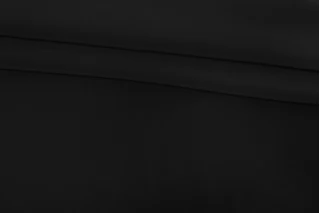 ОТРЕЗ 1,3 М Крепдешин шелковый FENDI Черный TRC (14) 21122407-6