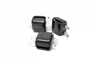 Фиксатор для шнурка металл темный никель  (Z2) 17112507