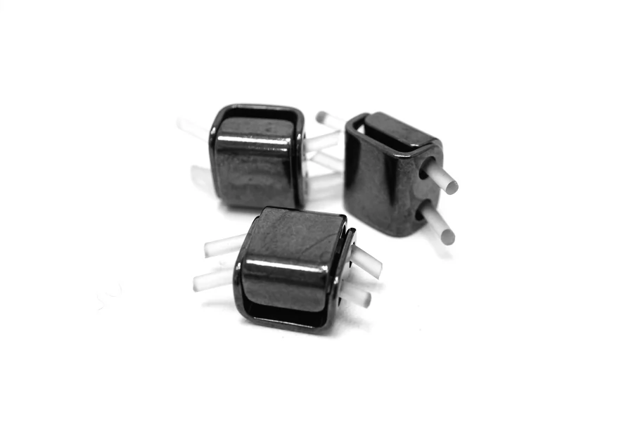 Фиксатор для шнурка металл темный никель  (Z2) 17112507